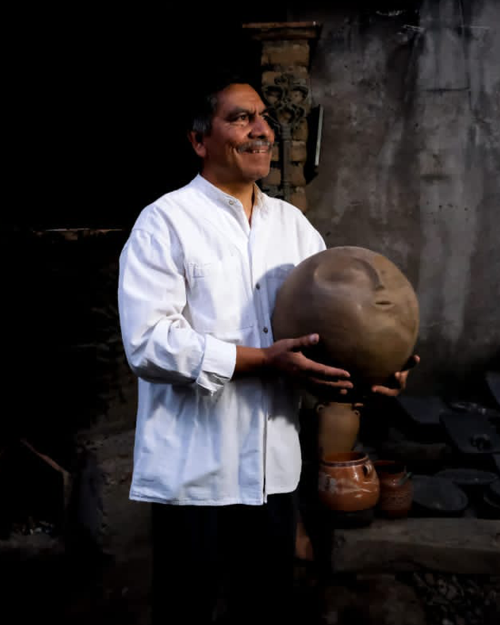 Retrato de Ángel Santos